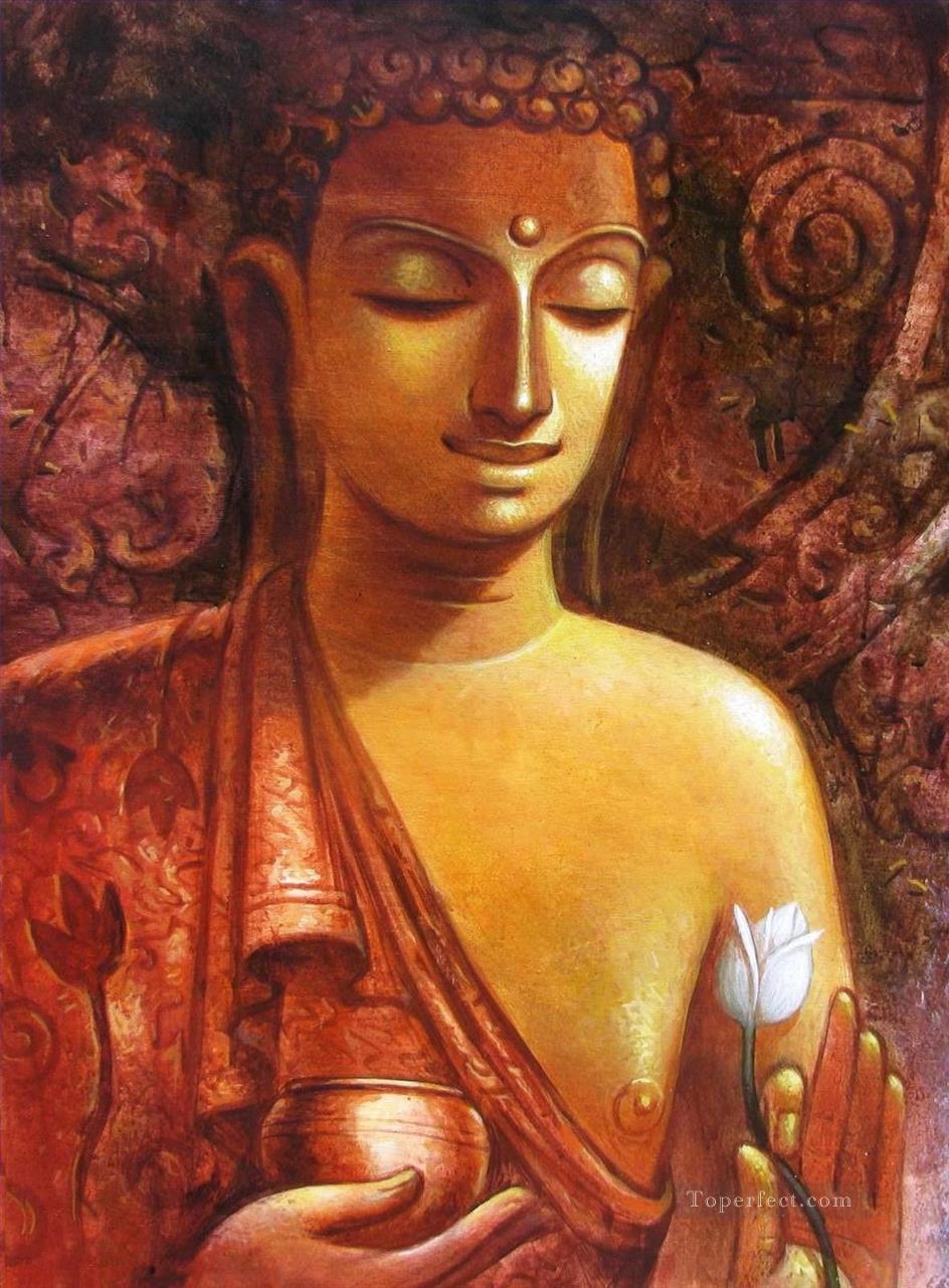 神仏仏教油絵